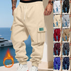 Herren Cargo-Jogginghose mit verstellbarem Kordelzug und praktischen Taschen R&B
