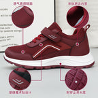Damen Sportliche Sneakers mit verstellbarem Klettverschluss und atmungsaktivem Obermaterial R&B