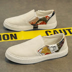 Damen Komfortable Slip-On Espadrilles mit modischem Mustermix R&B