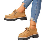 Damen Komfortable Schnürschuhe mit robustem Profil und weicher Innenpolsterung R&B