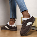 Damen Sneakers mit warmem Futter und rutschfester Sohle