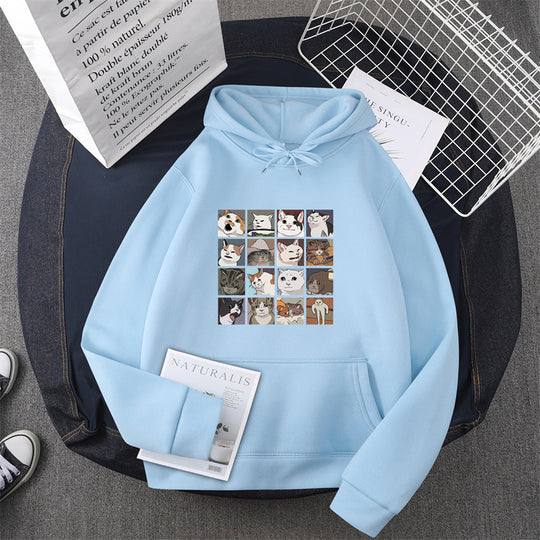 Damen Sweatshirt mit Tier-Motiv R&B