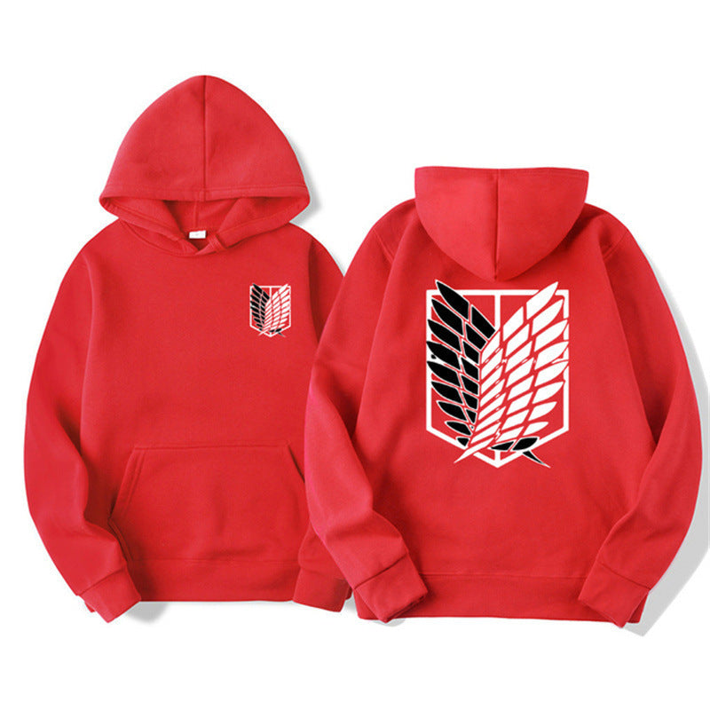 Damen Kapuzenpullover mit klassischem Anime-Motiv R&B