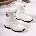 Damen isolierte Winterstiefel mit rutschfester Sohle