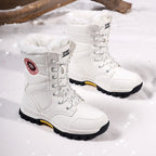 Damen isolierte Winterstiefel mit rutschfester Sohle
