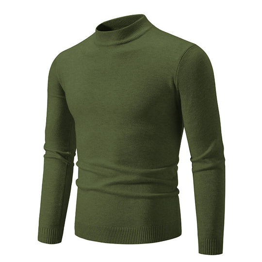 Herren Rollkragenpullover aus weichem Strickmaterial R&B