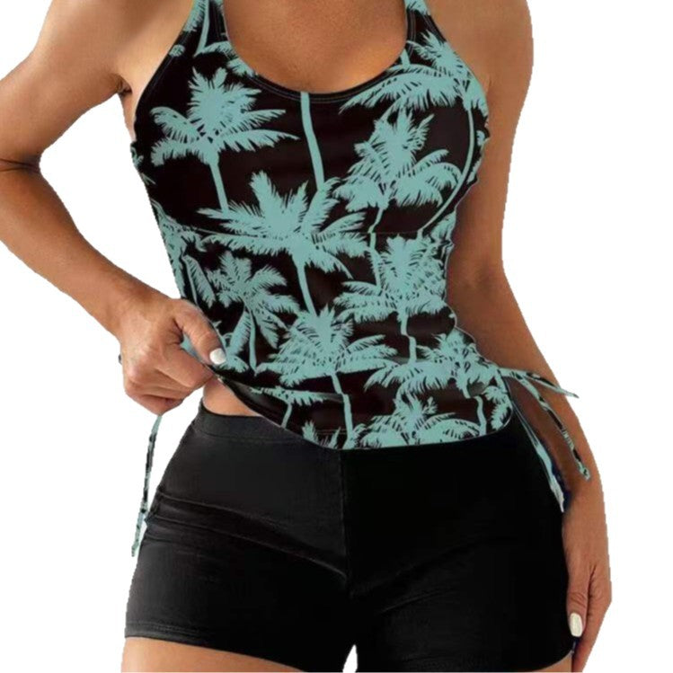 Damen Tankini-Oberteil mit sportlichen Shorts R&B