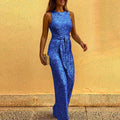 Damen Glamouröses Abendkleid mit schimmernden Pailletten und tailliertem Schnitt R&B