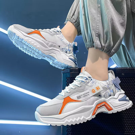 Damen Sportliche Freizeitsneaker mit Komfort-Dämpfungstechnologie und innovativer Sohlentechnologie R&B