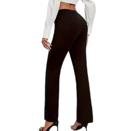 Damen elegante Flared-Hose R&B