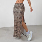 Damen Eleganter Maxirock mit hohem Schlitz