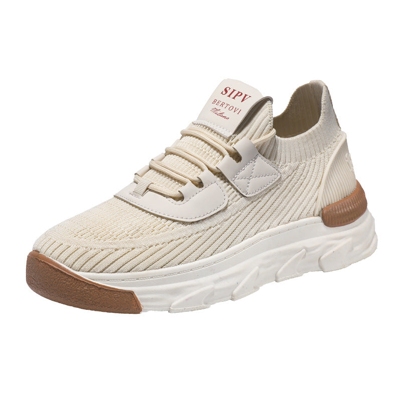 Damen Sportliche High-Performance Sneakers mit atmungsaktivem Strick-Obermaterial R&B
