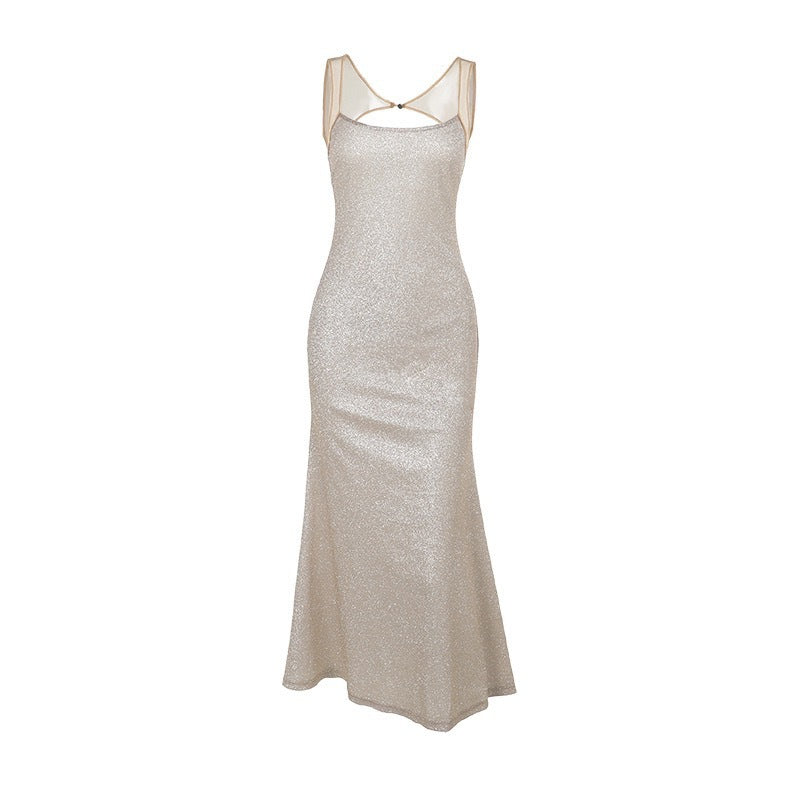 Damen Glamouröses Abendkleid mit glitzernden Applikationen R&B