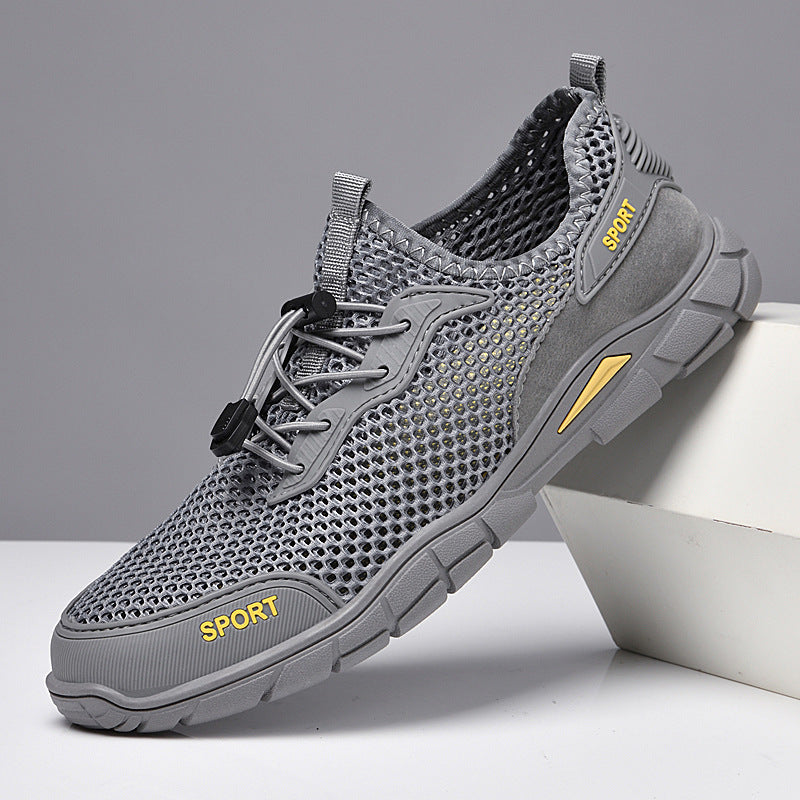 Herren Sportliche Mesh-Sneaker mit rutschfester Sohle R&B