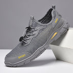 Herren Sportliche Mesh-Sneaker mit rutschfester Sohle