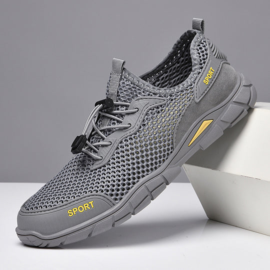 Herren Sportliche Mesh-Sneaker mit rutschfester Sohle R&B