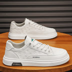 Damen modische Sneakers mit sportlichem Design und hochwertigem Leder R&B
