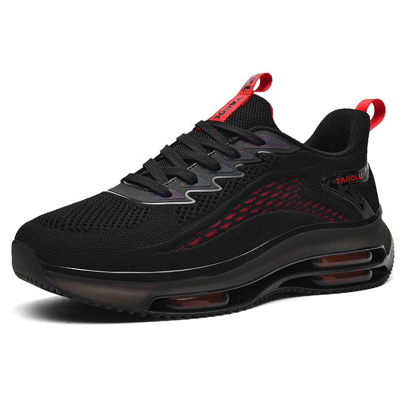 Damen Sportliche Luftpolster Sneakers mit atmungsaktiver Mesh-Oberfläche und dämpfender Sohle R&B