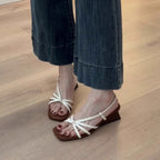 Damen Slingback-Pumps mit modischem Design und bequemer Wedge-Sohle R&B