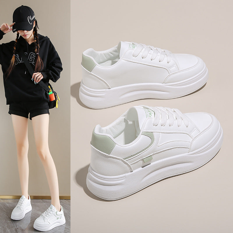 Damen Plateausneaker mit modischem Design und dämpfender Sohle R&B