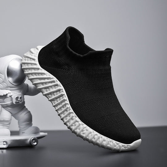 Damen atmungsaktive und elastische Stricksneaker R&B