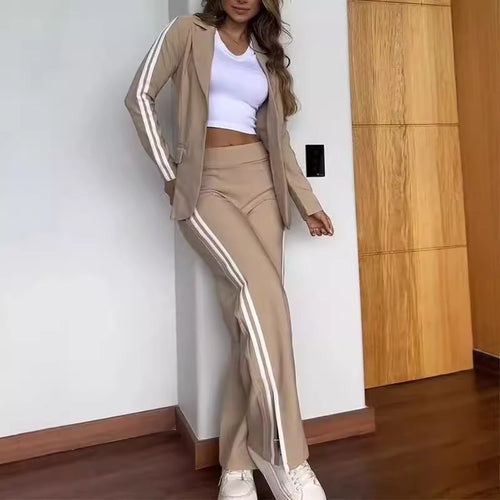 Damen Sportliches Blazer- und Hosenset Heidi-Mode