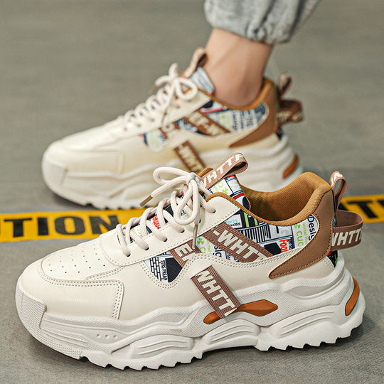 Damen Sportliche Sneakers mit modischem Grafiken-Design und optimierter Dämpfung R&B