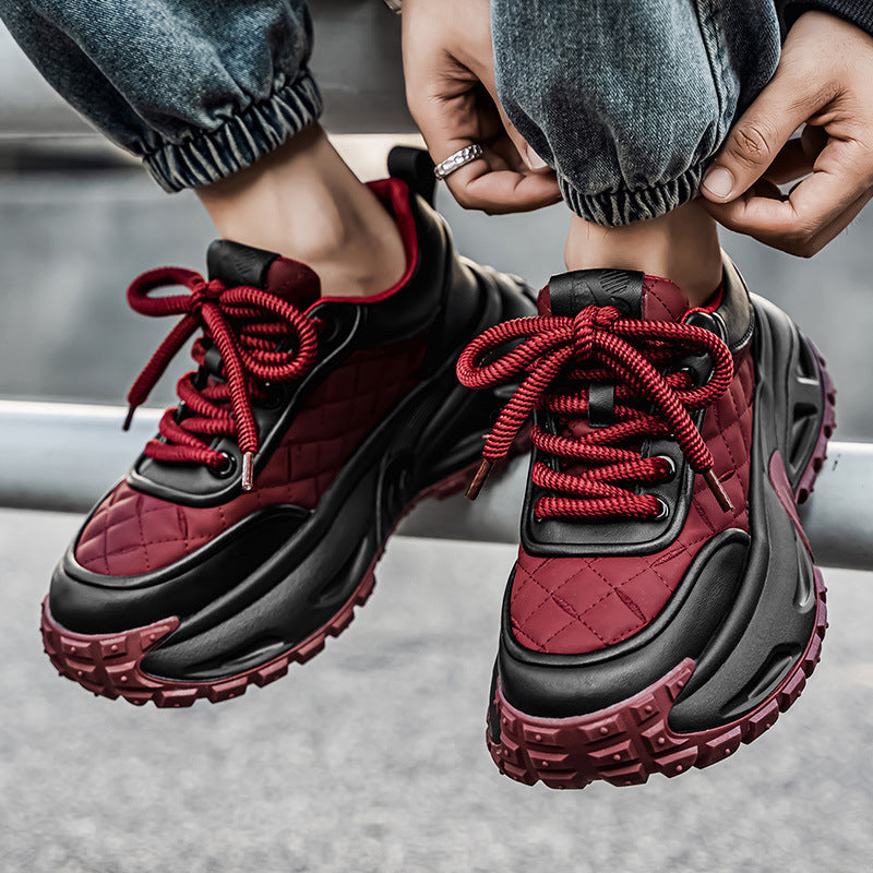 Damen Sportliche Chunky Sneakers mit dämpfender Laufsohle und strapazierfähigem Obermaterial R&B