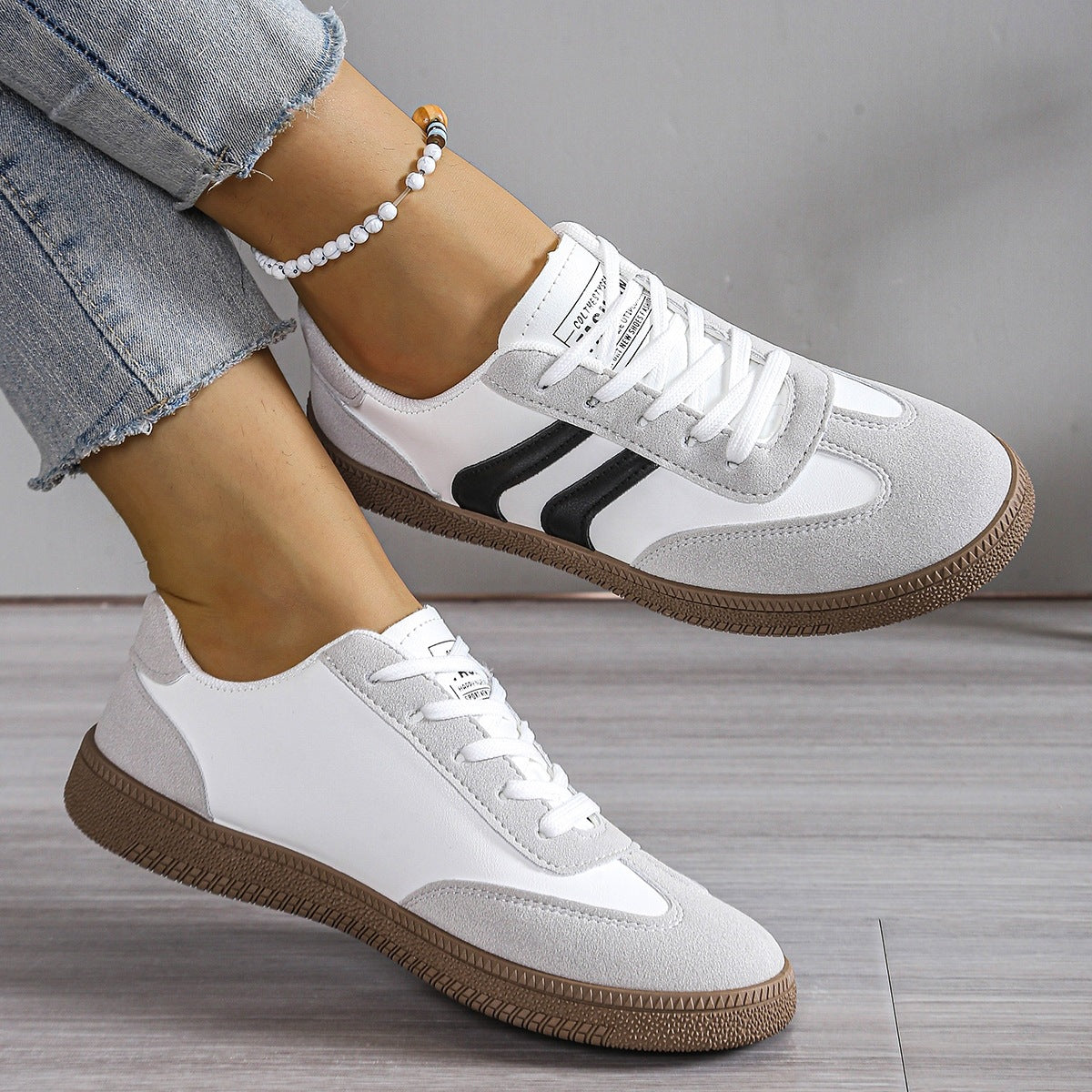 Damen Sportliche Sneakers mit modischem Retro-Design R&B
