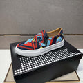 Damen Slip-On Sneakers mit kreativem Grafikdesign R&B