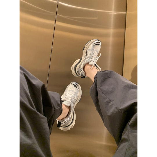 Damen Sportliche Sneakers mit atmungsaktiver Mesh-Oberfläche und komfortabler Dämpfung R&B