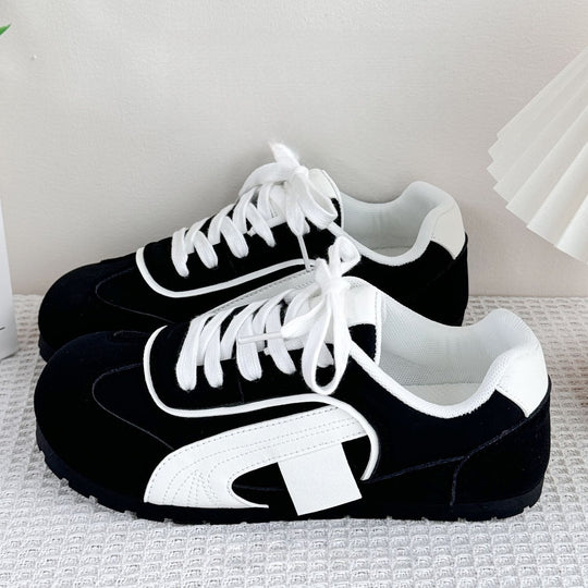 Damen Sportliche Freizeitsneaker mit atmungsaktiver Mesh-Oberfläche und dämpfender Sohle R&B