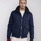 Herren warme Fleecejacke mit Stehkragen und praktischen Taschen R&B