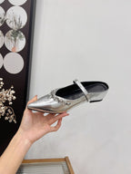 Damen elegante Slingback-Pumps mit funkelndem Strass R&B