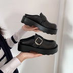 Damen Clogs mit elegantem Schnallenverschluss und rutschfester Sohle R&B