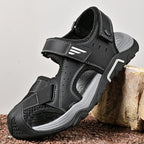 Herren leichte und atmungsaktive Outdoor-Sandalen mit verstellbaren Riemen R&B
