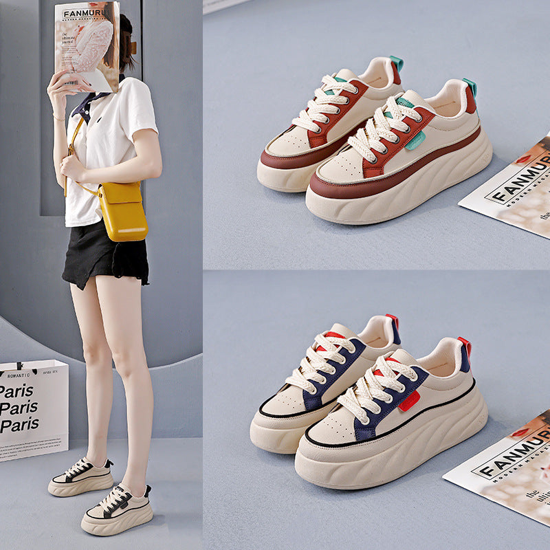 Damen Sneakers mit hohem Plateau und innovativem Design R&B