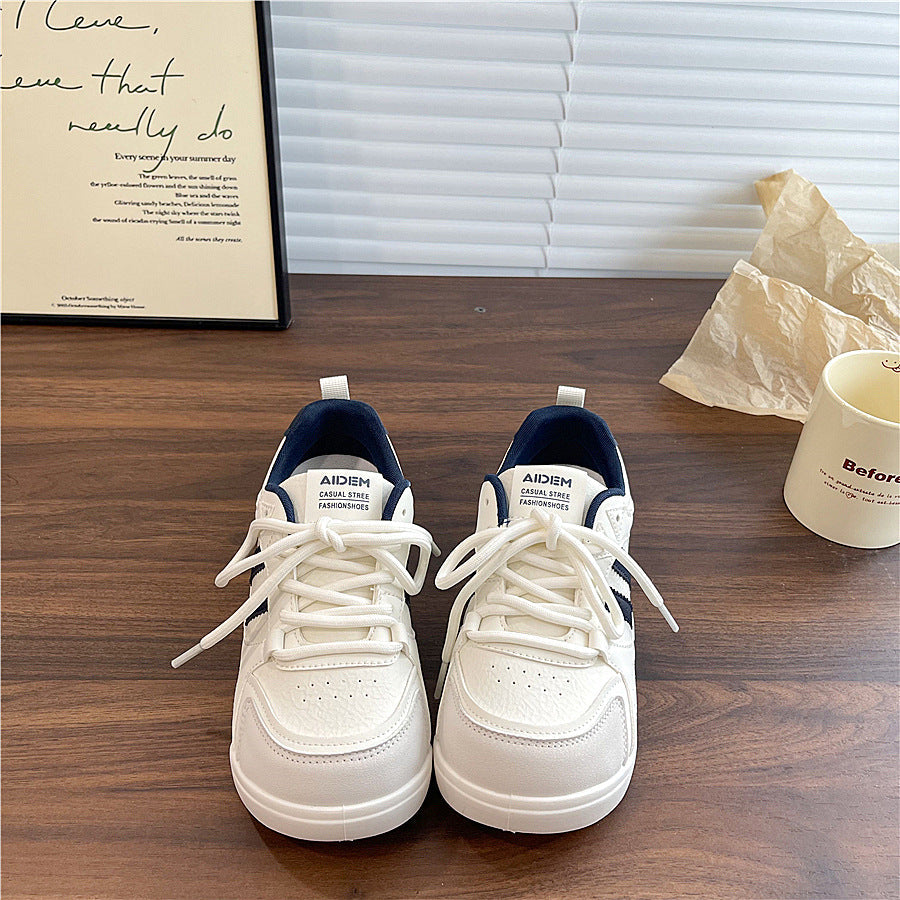 Damen Sportliche Sneaker mit atmungsaktiver Oberflächenstruktur und rutschfester Sohle R&B