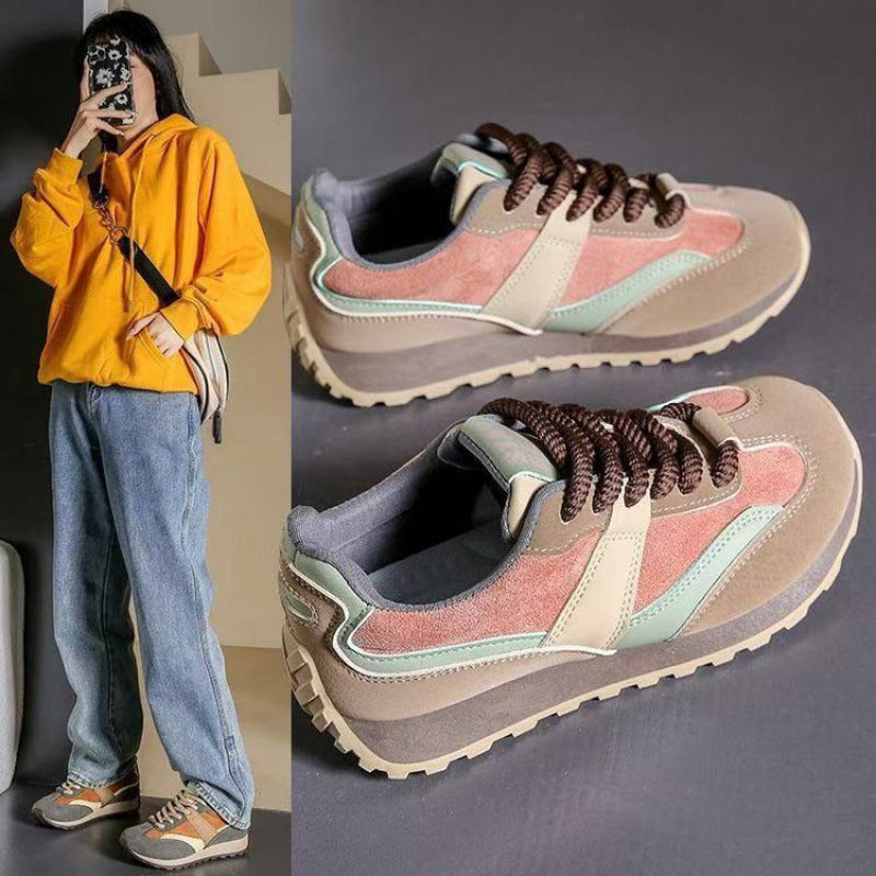 Damen Sportliche Sneakers mit atmungsaktiver Sohle und modischem Design R&B