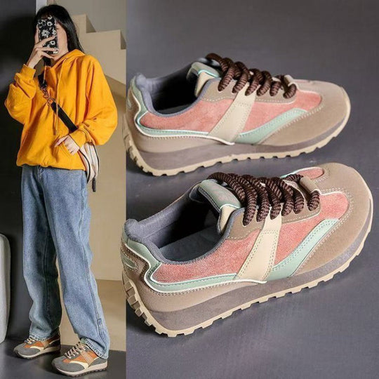 Damen Sportliche Sneakers mit atmungsaktiver Sohle und modischem Design R&B