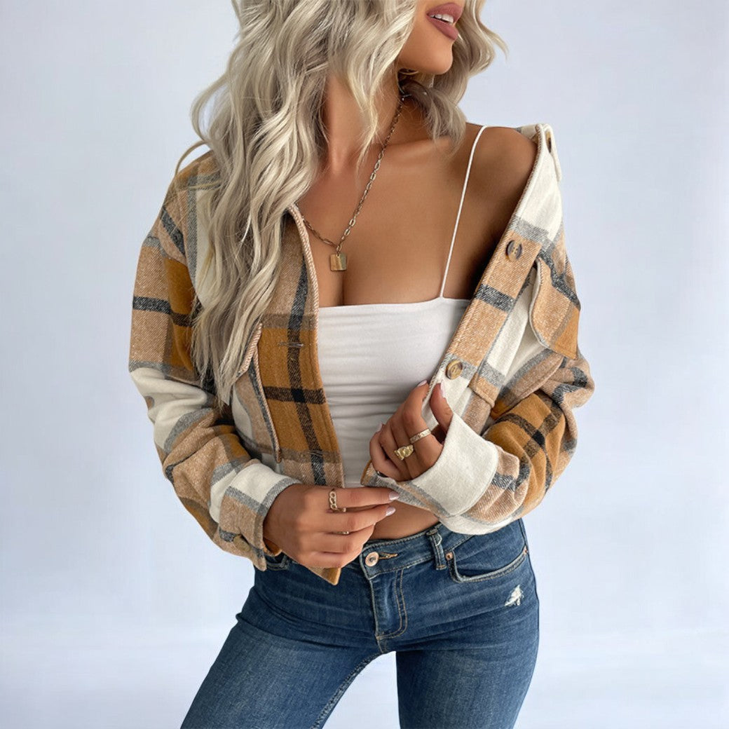 R&B | Modische Karo Jacke