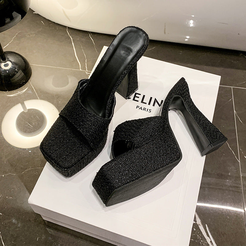 Damen Plateau Sandalen R&B