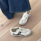 Damen modische Sneakers mit atmungsaktiver Oberfläche und flexibler Sohle R&B