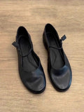 Damen elegante Ballerinas mit verstellbarem Riemen R&B