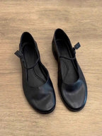 Damen elegante Ballerinas mit verstellbarem Riemen R&B