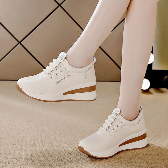 Damen bequeme Lifestyle Sneakers mit atmungsaktiver Obermaterialstruktur und flexiblem Komfortfußbett R&B