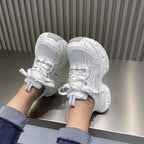 Damen Laufkomfort Sneakers mit atmungsaktiver Netzstruktur und dämpfendem Sohlenprofil R&B