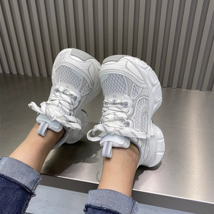 Damen Laufkomfort Sneakers mit atmungsaktiver Netzstruktur und dämpfendem Sohlenprofil R&B