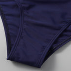 Damen Triangel-Bikini mit innovativem Knoten-Design und hoch geschnittenem Höschen R&B