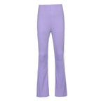 Damen Flared Fit Stretchhose mit vertikalem Streifenmuster R&B